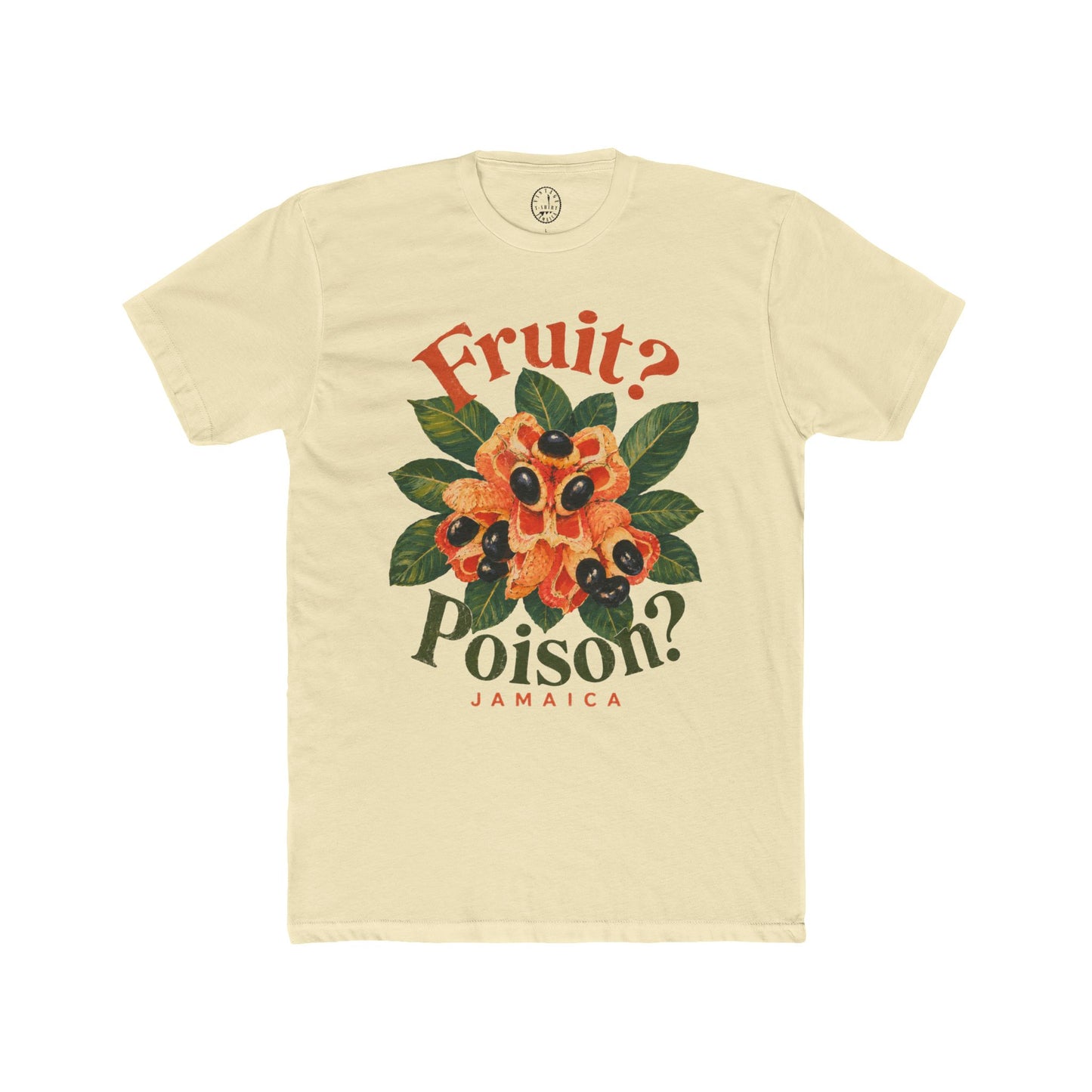 Fruit? Poison? Botanical Graphic Tee — Vintage Poisonous Fruit Illustration Shirt