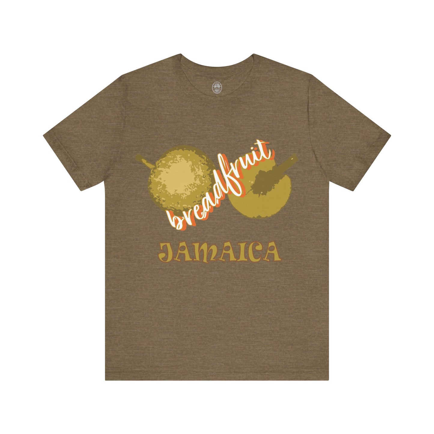 Vintage Jamaica T-Shirts _ Breadfruit Jamaica Roast Graphic vintage and retro Jamaica t shirt online for men and women. Jamaican graphic t shirt gift or souvenir.