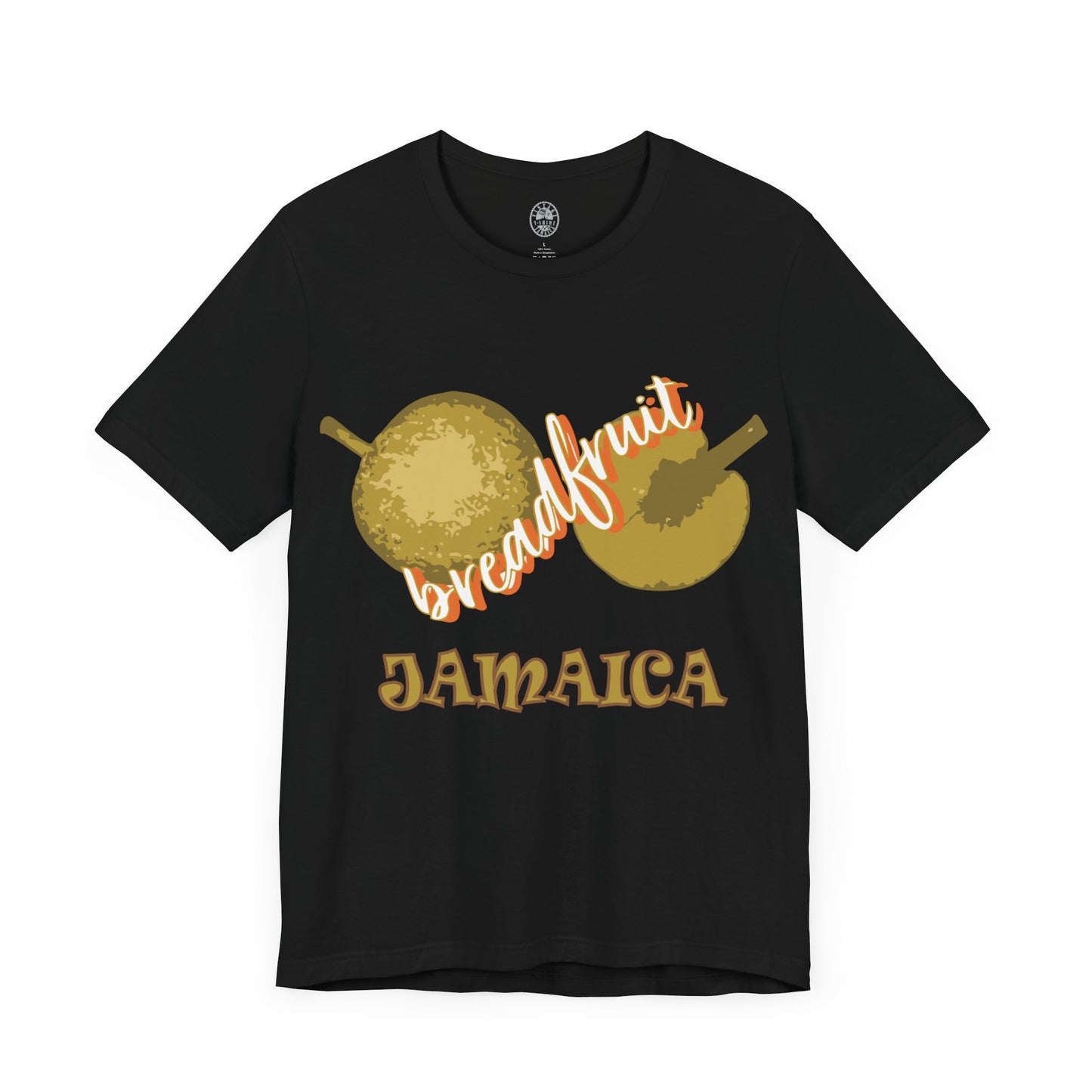 Vintage Jamaica T-Shirts _ Breadfruit Jamaica Roast Graphic vintage and retro Jamaica t shirt online for men and women. Jamaican graphic t shirt gift or souvenir.