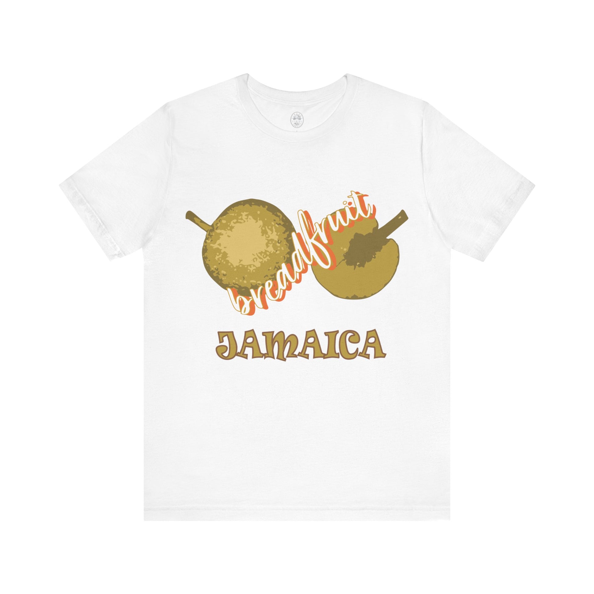 Vintage Jamaica T-Shirts _ Breadfruit Jamaica Roast Graphic vintage and retro Jamaica t shirt online for men and women. Jamaican graphic t shirt gift or souvenir.