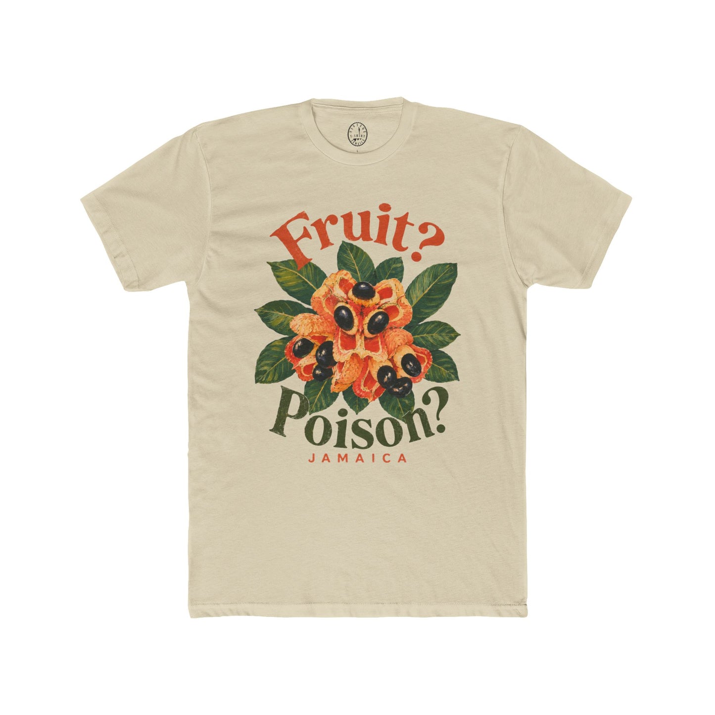 Fruit? Poison? Botanical Graphic Tee — Vintage Poisonous Fruit Illustration Shirt