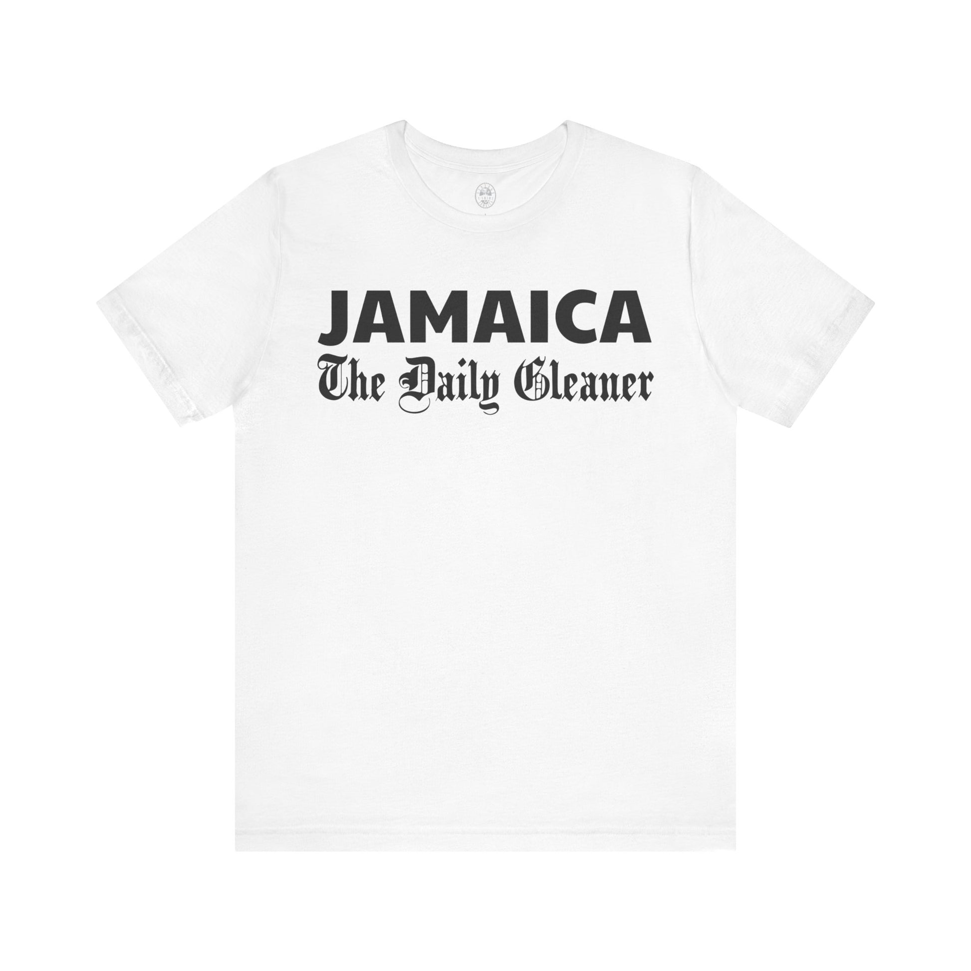 Vintage Jamaica T-Shirts _ The Daily Gleaner Jamaica Graphic vintage and retro Jamaica t shirt online for men and women. Jamaican graphic t shirt gift or souvenir.