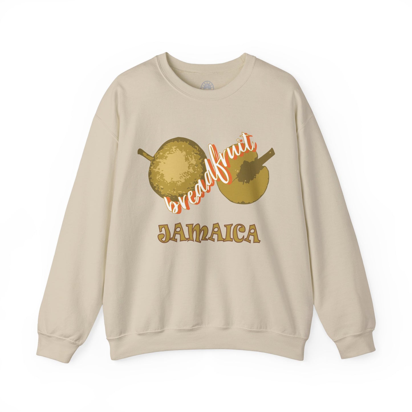 Vintage Jamaica T-Shirts _ Breadfruit Jamaica Roast Graphic vintage and retro Jamaica Sweatshirt online for men and women. Jamaican graphic Sweatshirt gift or souvenir.