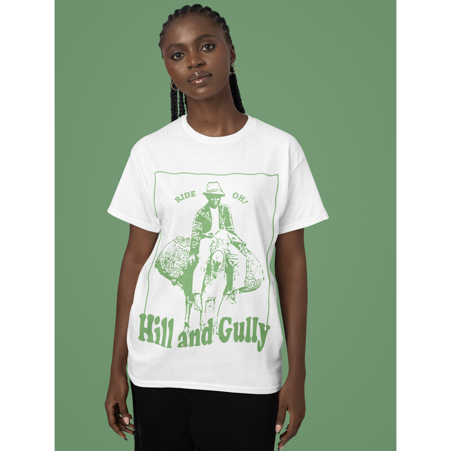 Vintage Jamaica T-Shirts _ Hill and Gully Ride Oh Jamaica Graphic vintage and retro Jamaica t shirt online for men and women. Jamaican graphic t shirt gift or souvenir.