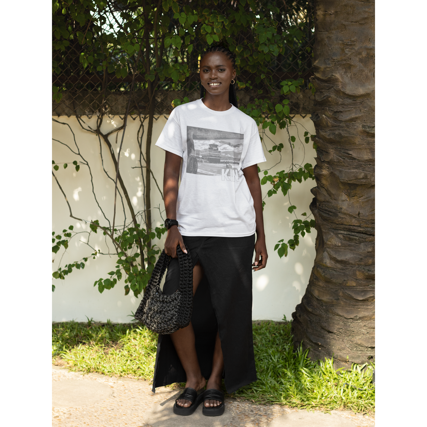 Vintage Jamaica T-Shirts _ KIN Vintage Palisadoes Norman Manley Airport Jamaica Graphic vintage and retro Jamaica t shirt online for men and women. Jamaican graphic t shirt gift or souvenir.