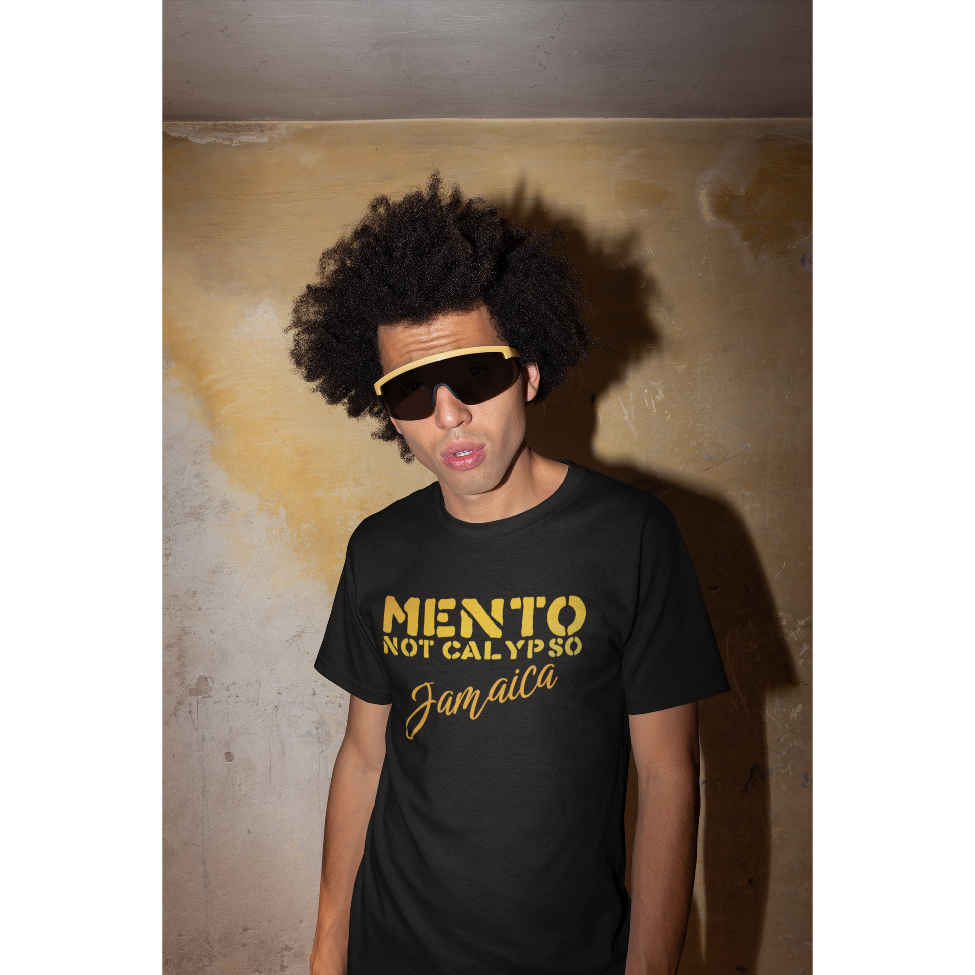 Vintage Jamaica T-Shirts _ Mento not Calypso music African colors Jamaica Graphic vintage and retro Jamaica t shirt online for men and women. Jamaican graphic t shirt gift or souvenir.