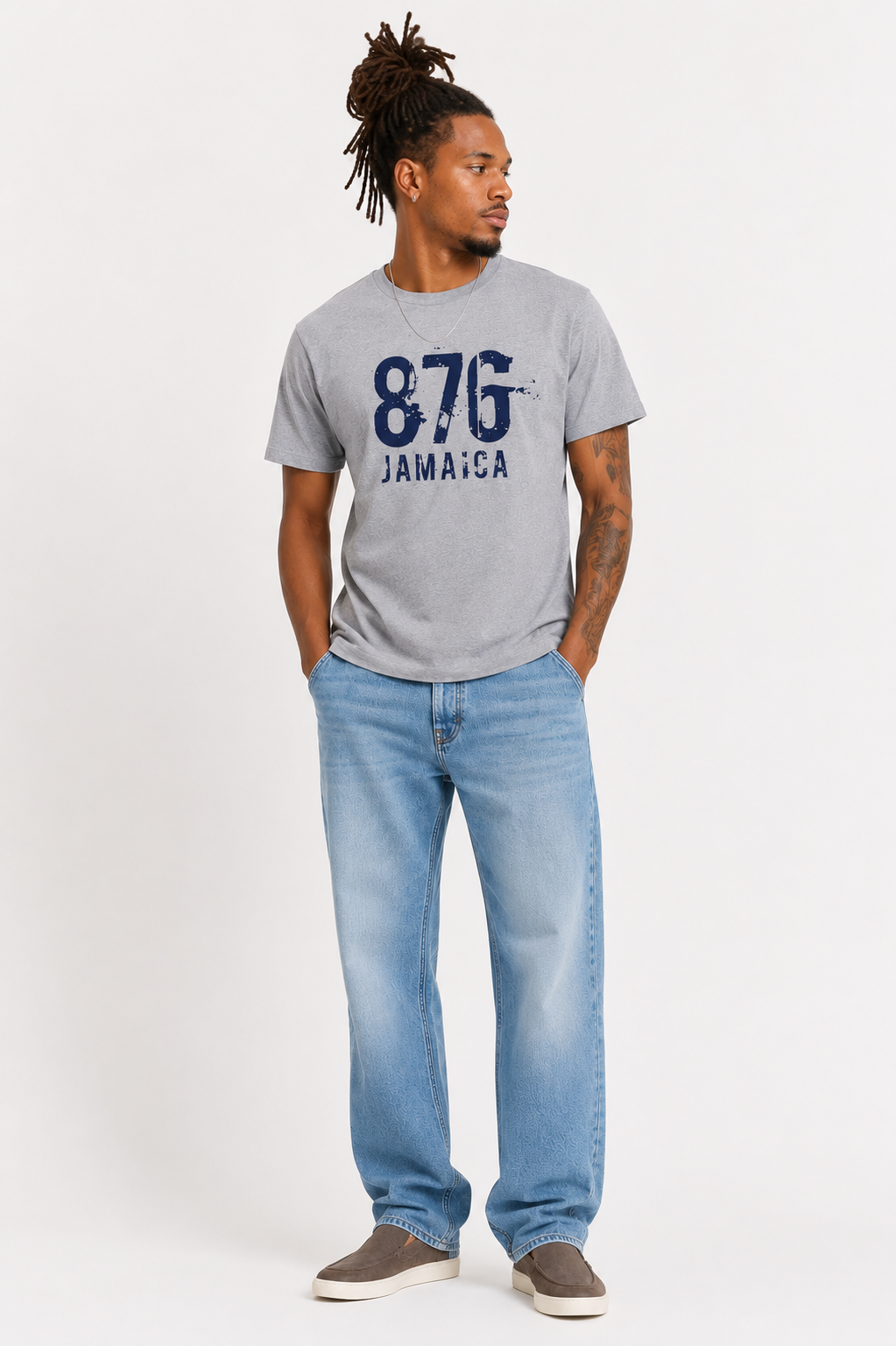 876 Tee — Blue