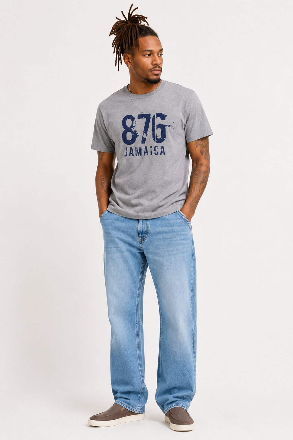 876 Tee — Blue